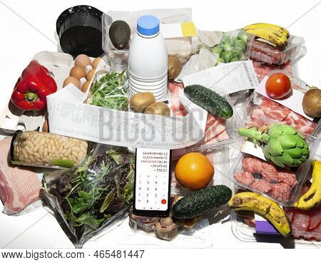 Price Rise, The Weekly Purchase Of Food With An Exorbitant Price