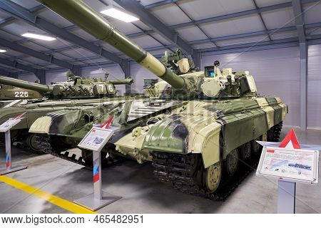 Kubinka, Moscow Region, Russia - November 13, 2022: Russian Tank T-64. Museum Of Tanks And Armored V
