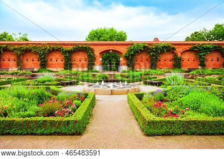 Klenzepark Or Klenze Is A Public Park In Ingolstadt. Ingolstadt Is A City In Bavaria, Germany.