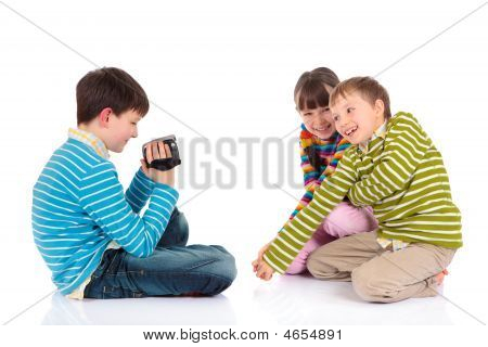 Registrazione fratelli divertimento