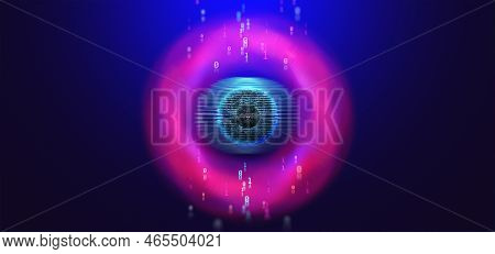 Artificial Intelligence. Computer Mind. Futuristic Data Center. Quantum Processor Abstract Concept 3