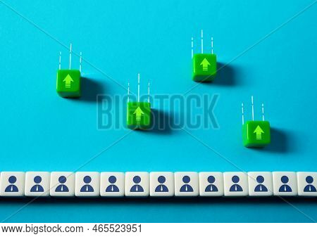 Promotion Of Employees, Appointment To New Posts. Career Growth, Social Lift. Meritocracy, Raising T