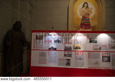 The Manila Cathedral, Manila's Walled City Of Intramuros