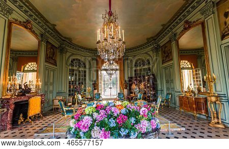 Interiors Of Castle Of Champs Sur Marne, France
