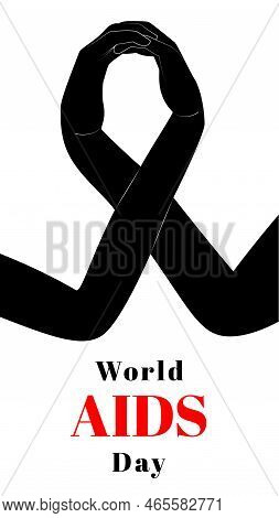 World Aids Day Vector Illustration, Aids Awareness Vector Grpahics.