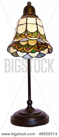 Stolní lampa Tiffany vitráže
