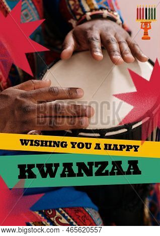 Closeup Of Kwanzaa Festival Celebrations Of African - American Culture