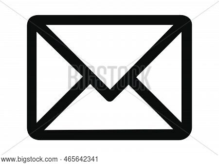 Mail Letter Envelope Icon, Isolated Pictogram, Vector Resource