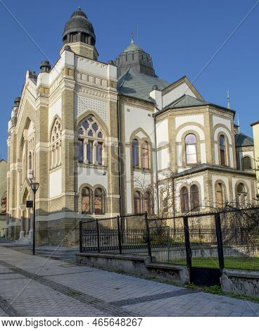 The Nitra Synagogue. Historical Building Used As A Center For Cultural Activities. Nitra. Slovakia.
