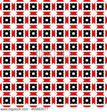Abstract Geometric Pattern With Crossing Thin Straight Lines. Stylish Texture In Black Color.seamles