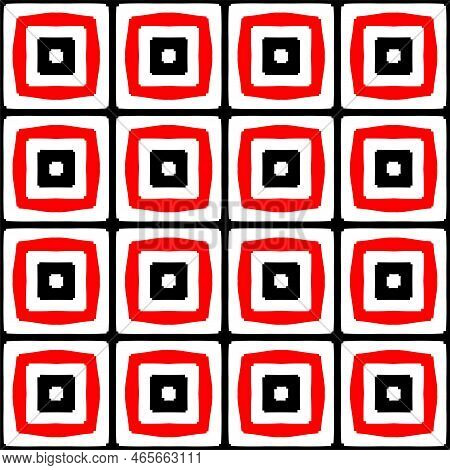 Abstract Geometric Pattern With Crossing Thin Straight Lines. Stylish Texture In Black Color.seamles