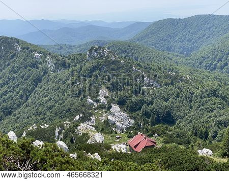 The Josip Schlosser Klekovski Mountain Hut In The Risnjak National Park - Croatia (planinarski Dom J