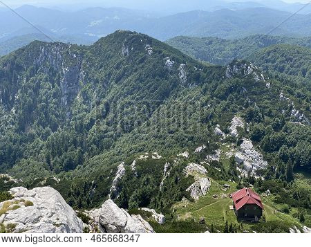 The Josip Schlosser Klekovski Mountain Hut In The Risnjak National Park - Croatia (planinarski Dom J