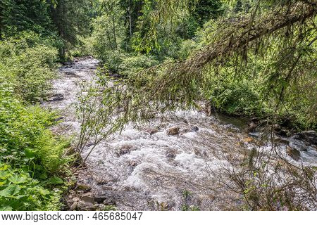 Mountain Stream In Thomatal - Bundschuh, Austria