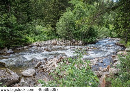 Mountain Stream In Thomatal - Bundschuh, Austria