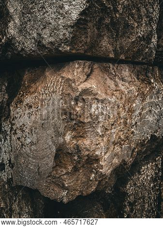 Stone Wall Texture. Old Castle Stone Wall Texture Background. Stone Wall