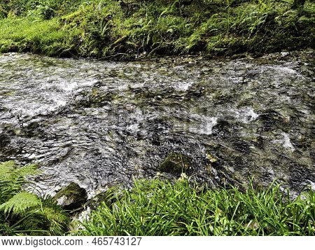 River Lyd In Lydford Gorge, Dartmoor National Park, Devon, United Kingdom