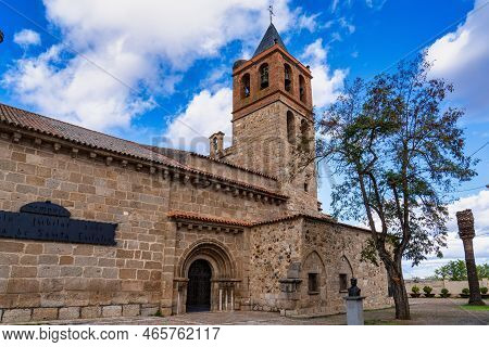 Merida, Spain - November 05, 2022: The Basilica Of Santa Eulalia In Merida Is A Religious Building I