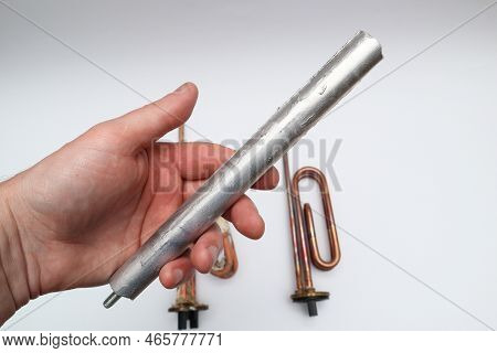 Copper Tubular Heating Element For Electric Water Heater, Electric Water Boiler. New Magnesium Anode