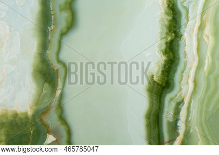 Onice Verde Top, Natural Onyx Stone Texture, Photo Of Slab. Soft Matt Material Texture For Exterior 