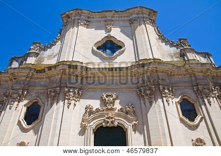 Katedrála Duomo Maglie. Puglia. Itálie.