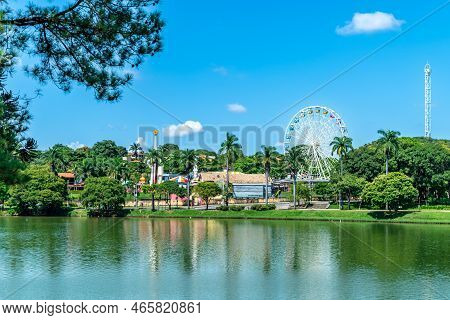 View From The River To The Town Of Bela Horizonte