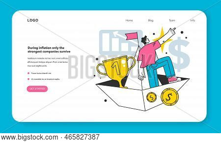During Inflation Only The Strongest Companies Survive Web Banner