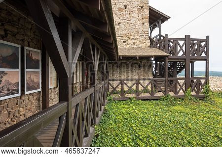 Checiny, Poland - September 14, 2022: Checiny Castle - A Royal Castle From The Turn Of The 13Th And