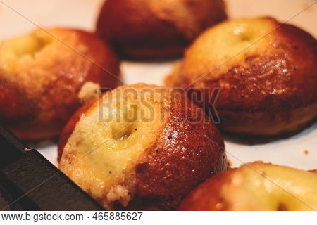Variety Assortment Of Traditional Finnish Sweets And Pastries With Cinnamon Bun, And Cardamon Roll A