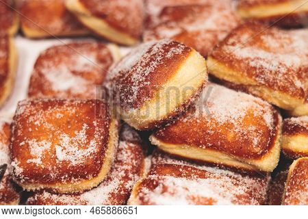 Variety Assortment Of Traditional Finnish Sweets And Pastries With Cinnamon Bun, And Cardamon Roll A