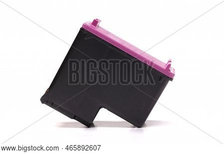 Ink Jet Cartridge, Isolated On White