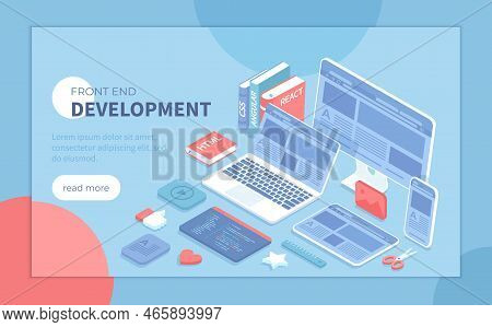 Front-end Development, Creating A Site Layout, Template. Converting Data Into A Graphical Ui Ux Inte