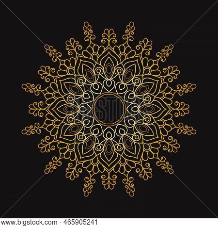 Mandala Art Design In Circle. Simple Mandala Design Floral Mandala Art Beautiful Mandala Artwork