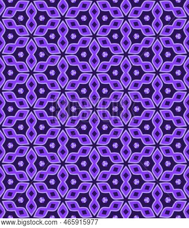 Multi Color Seamless Abstract Pattern. Background And Backdrop. Multi Colored. Colorful Ornamental D