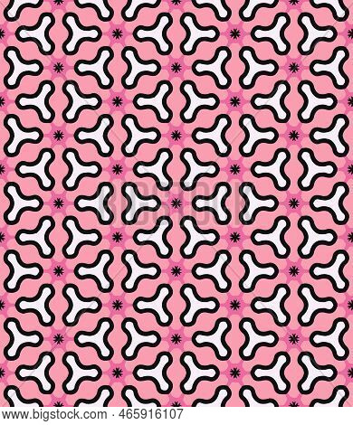 Multi Color Seamless Abstract Pattern. Background And Backdrop. Multi Colored. Colorful Ornamental D