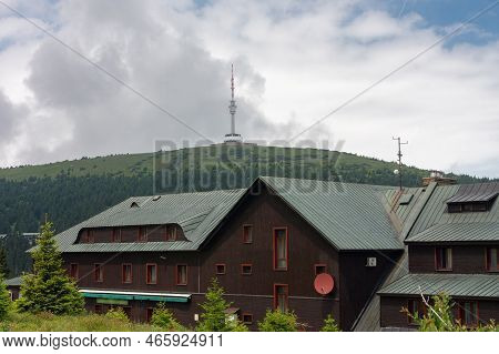 Mountain Hotel Under Praded , The Highest Hill Of Jesenik Mountains, Czech Republic.