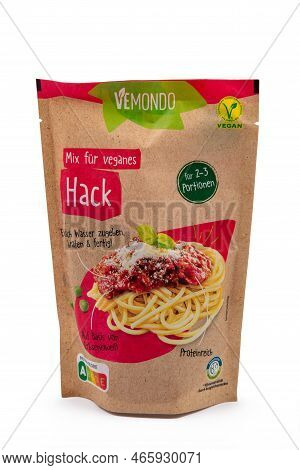 Wetzlar, Germany 2022-07-25: Vemondo: Lidl's Own Brand For Vegan Meat Products.