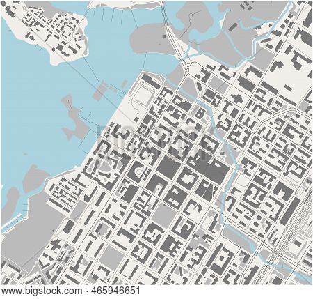 Map Of The City Of Marijampole, Lithuania