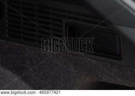 Rear Seats Wasy Fold Down Lever In Modern Car