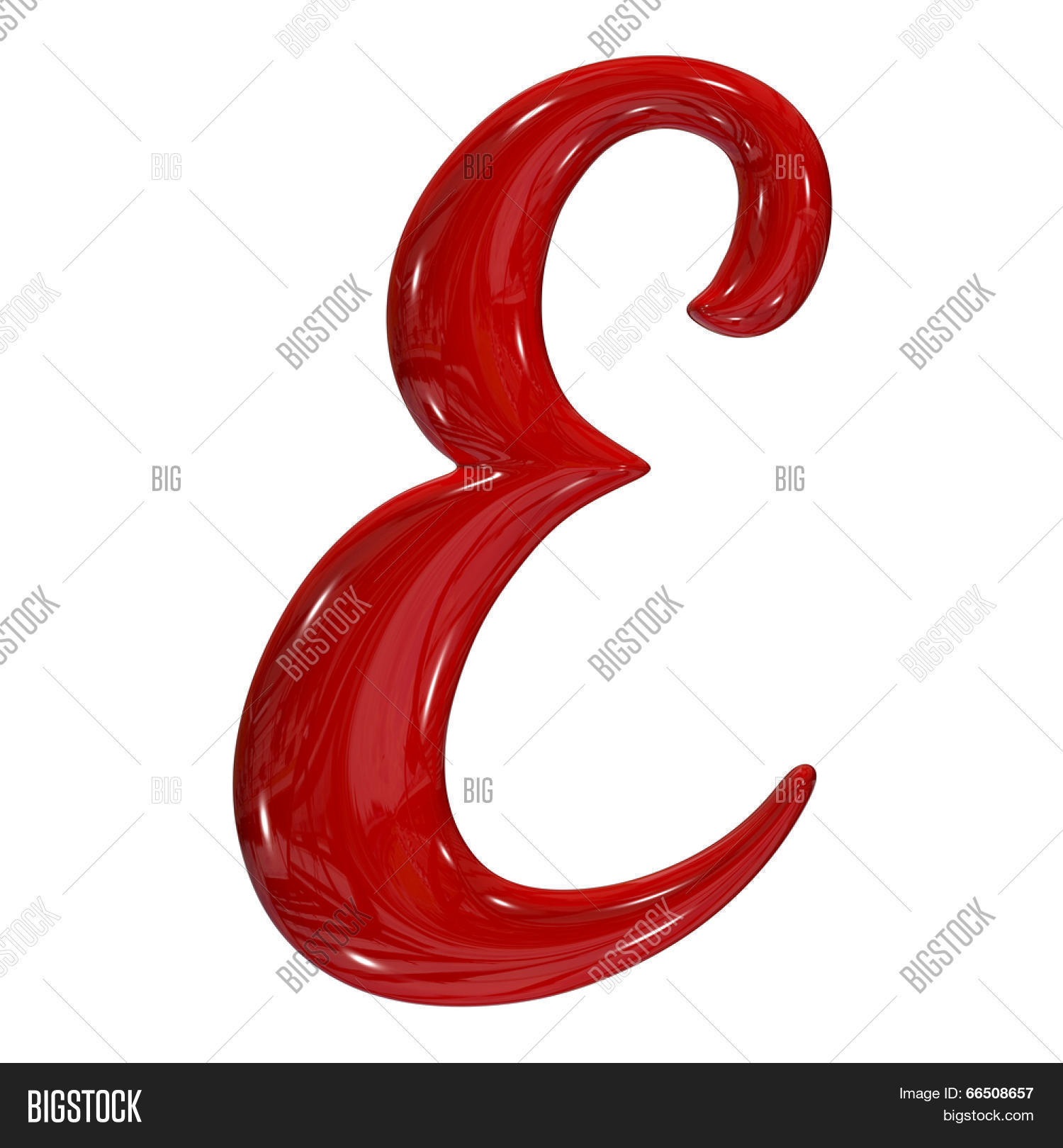 3d Shiny Red Font Made Image & Photo (Free Trial) Bigstock