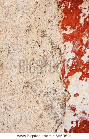 harten Kontrast Mauer Textur braun.