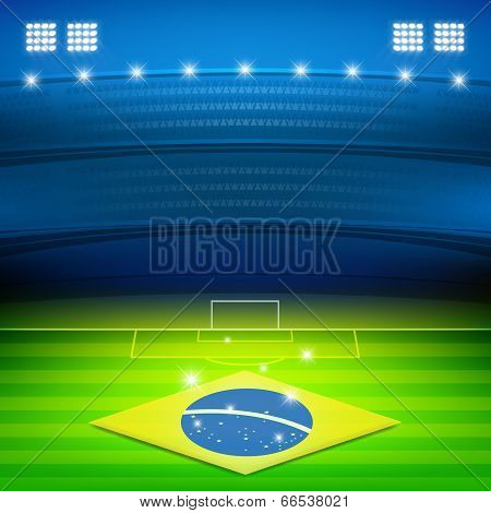 Brazil Soccer Stadium Background