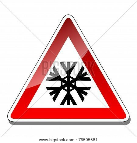 A warning sign