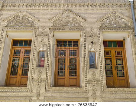 Windows Of An Old Mansion