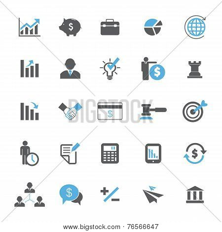 Business and Finance Icon Set