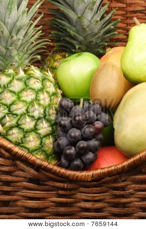 Frutta sul cestello