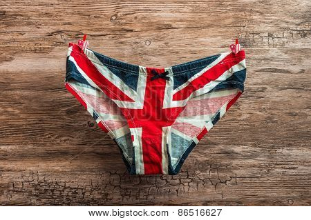 Panties Hanging On The Line