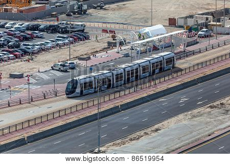 New Tram Service In Dubai