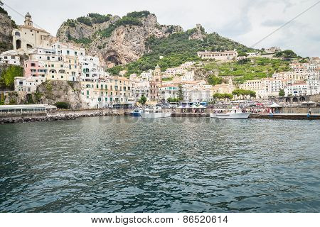 Positano, Italy - July 21