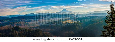 Mount Hood From Jonsrud Viewpoint